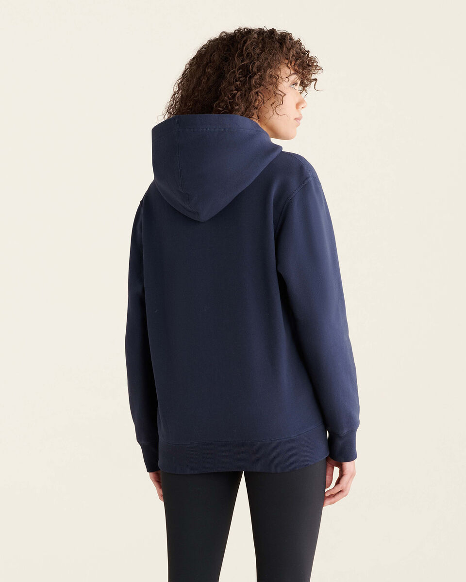 Chandail original &agrave; capuchon et glissi&egrave;re en coton bio non genr&eacute;