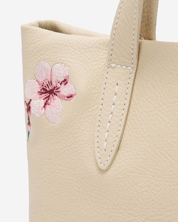 Floral Small Carryall Cloud