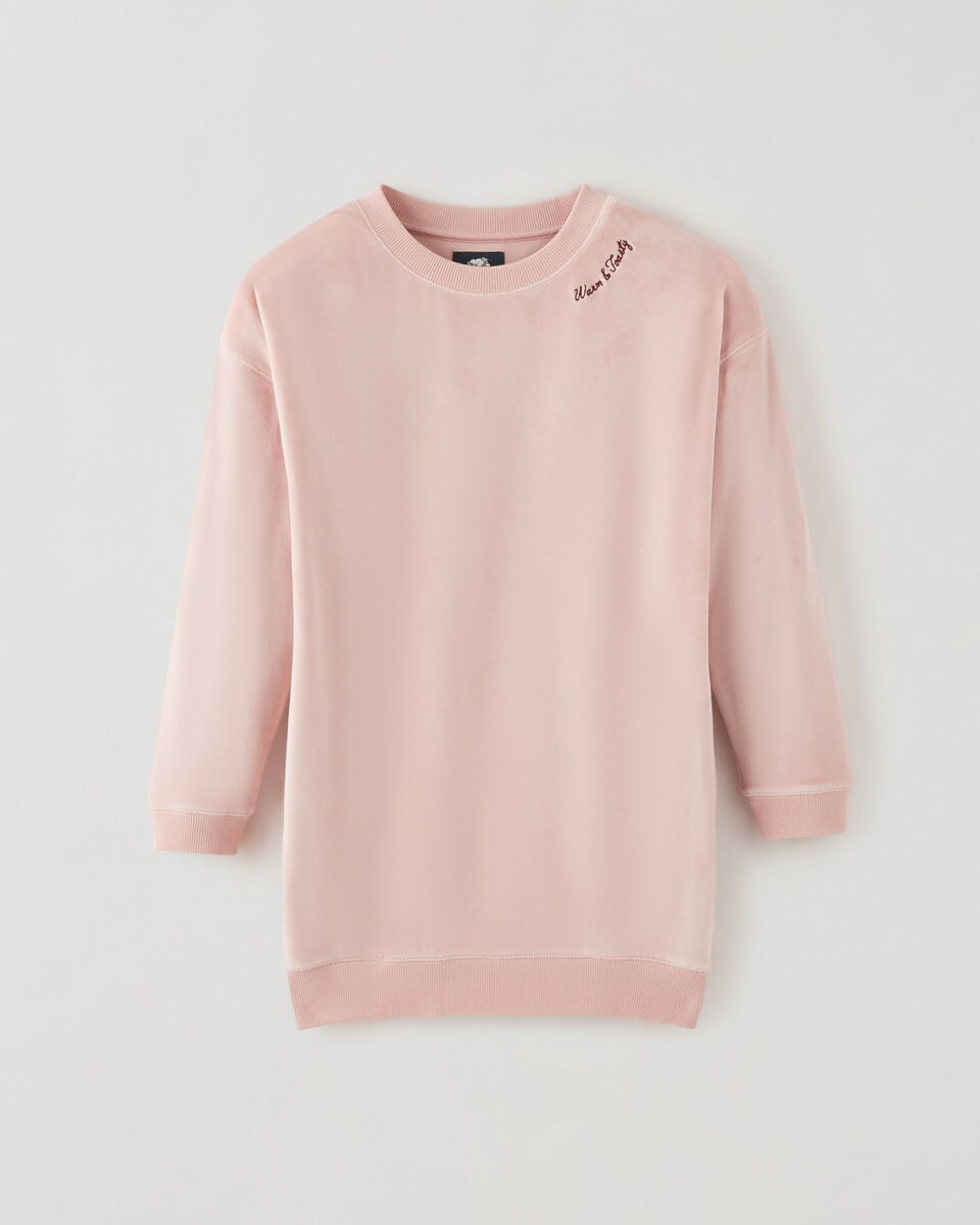 Robe cocon en velours pour filles