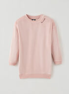 Robe cocon en velours pour filles