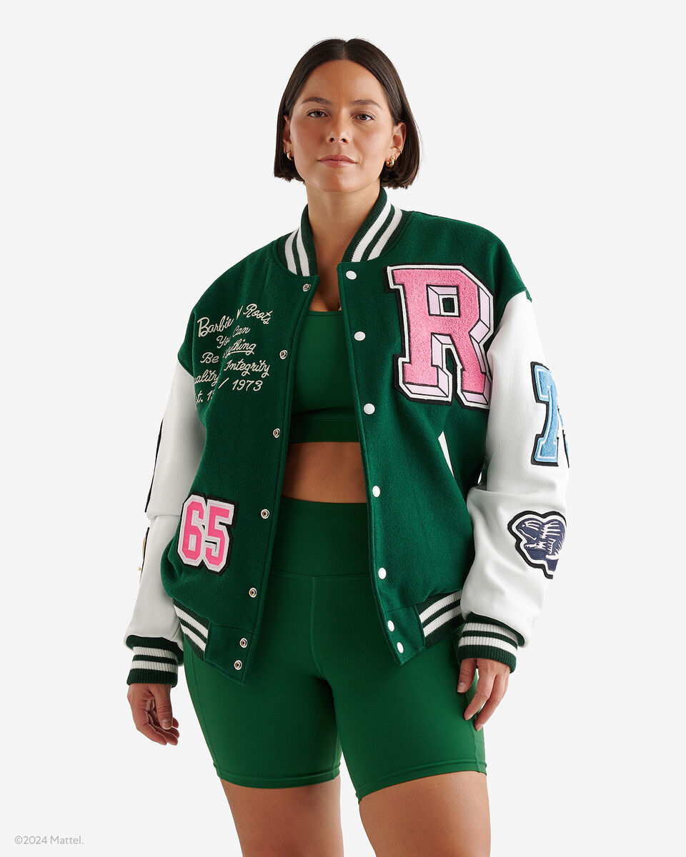 Barbie™ X Roots 65 Varsity Jacket