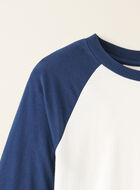 T-shirt style baseball Cooper en coton bio pour femme