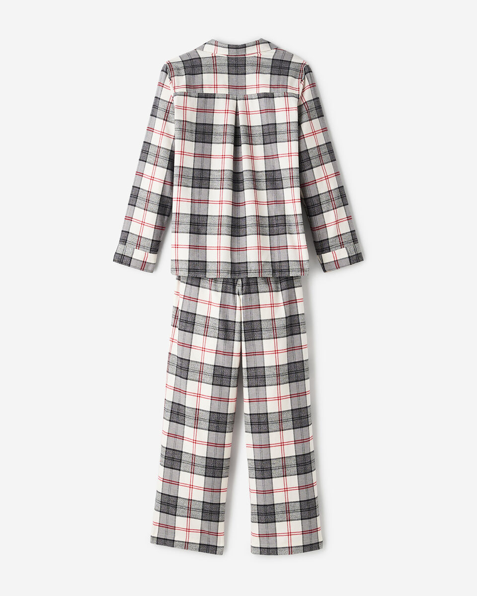 Womens Plaid Pajama Set