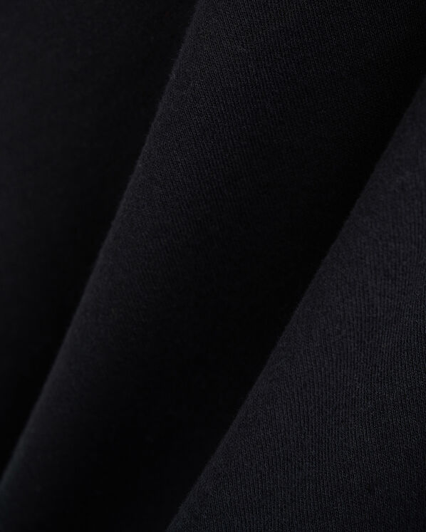 Chandail ample à col rond en molleton de coton bio Cooper