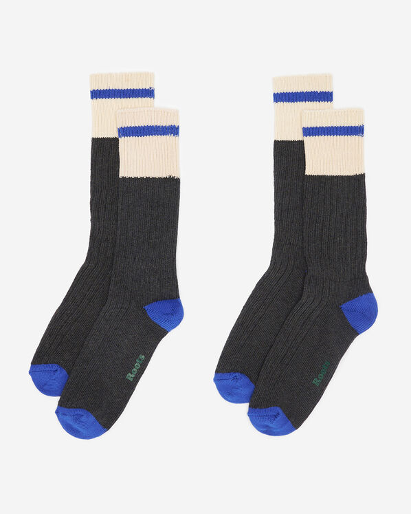 Adult Cotton Cabin Pop Sock 2 Pack