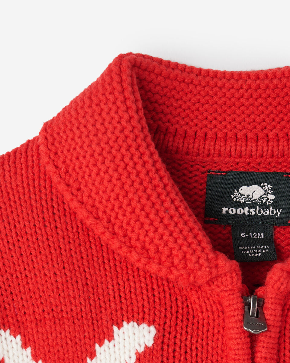 Baby Hockey Shawl Cardigan
