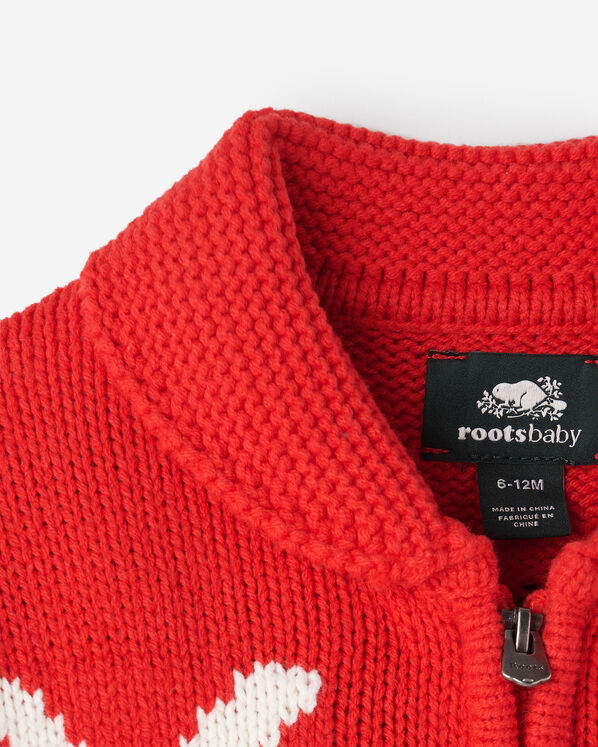 Baby Hockey Shawl Cardigan Baby Hockey Shawl Cardigan