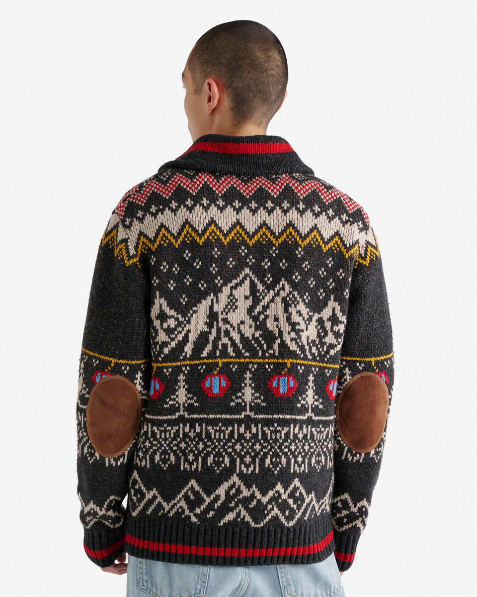 Cabin Shawl Fair Isle Cardigan