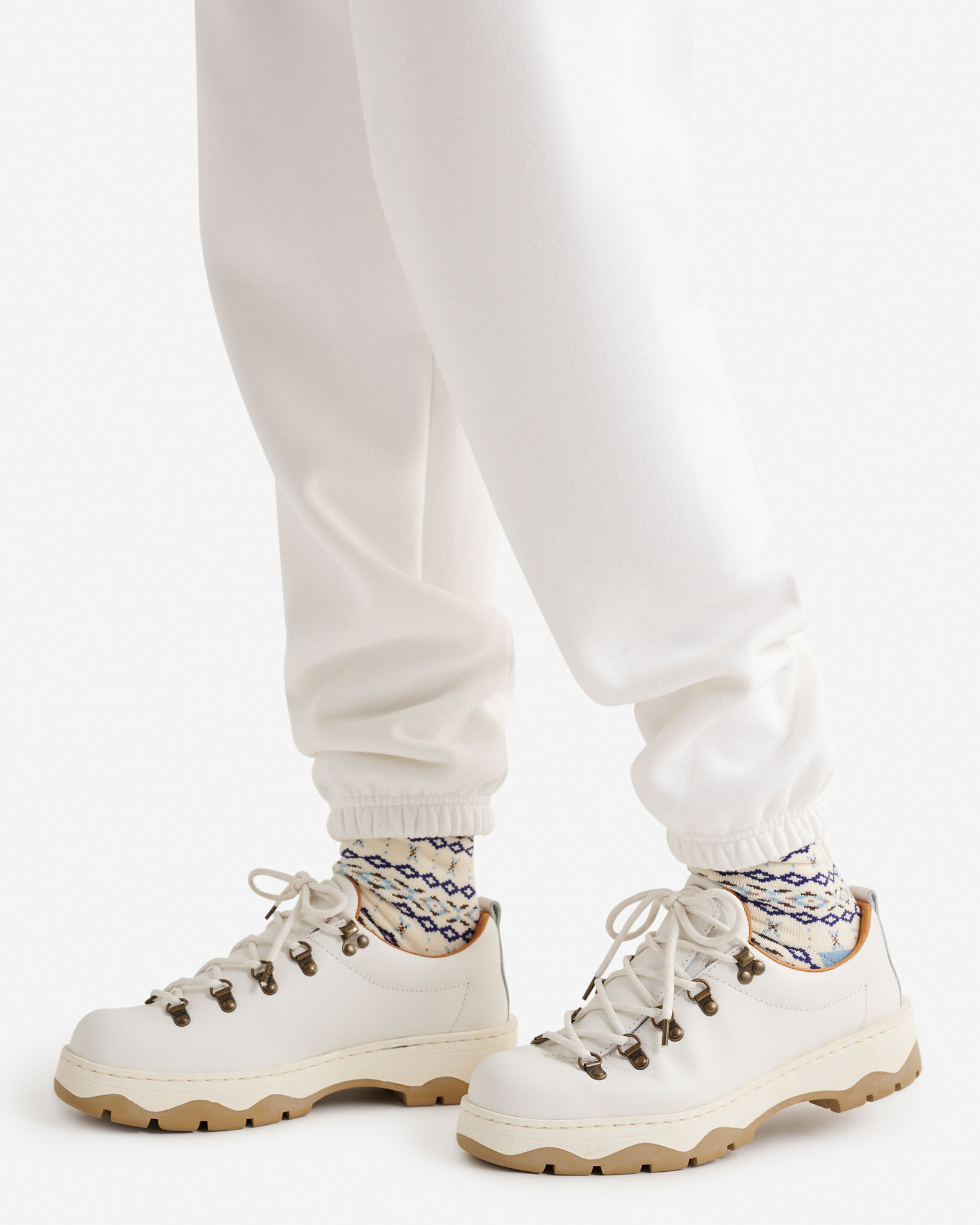 Pantalon en molleton rétro