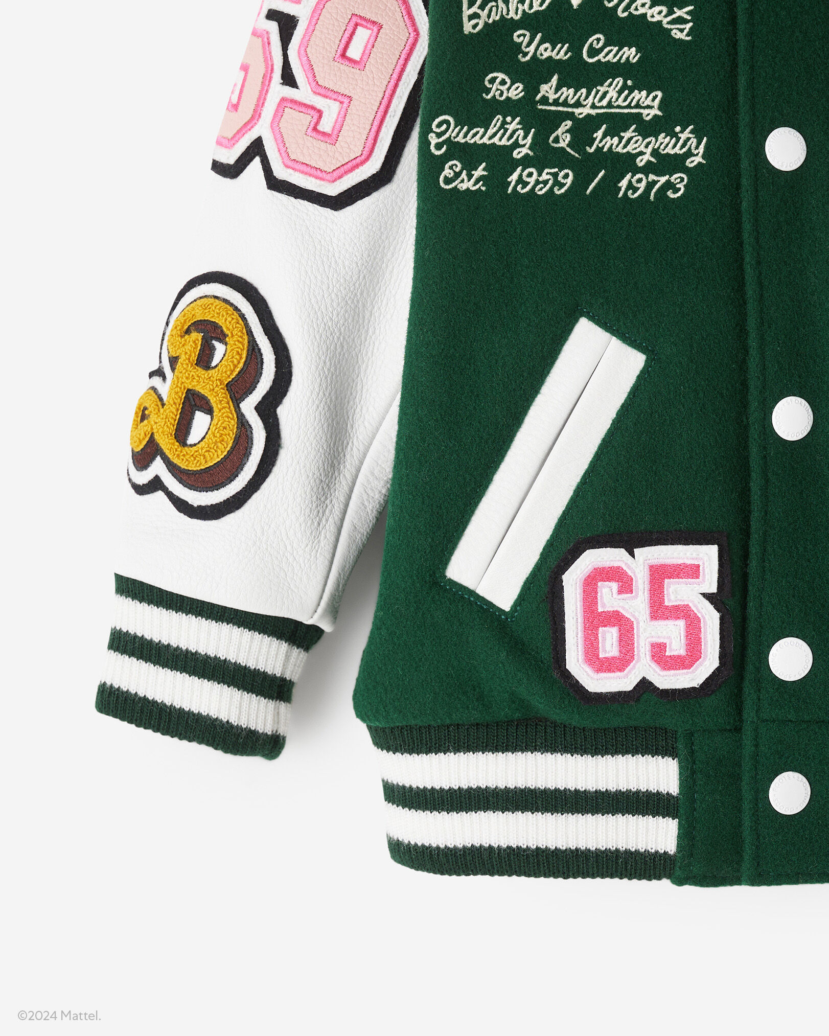 Barbie™ X Roots Toddler 65 Varsity Jacket