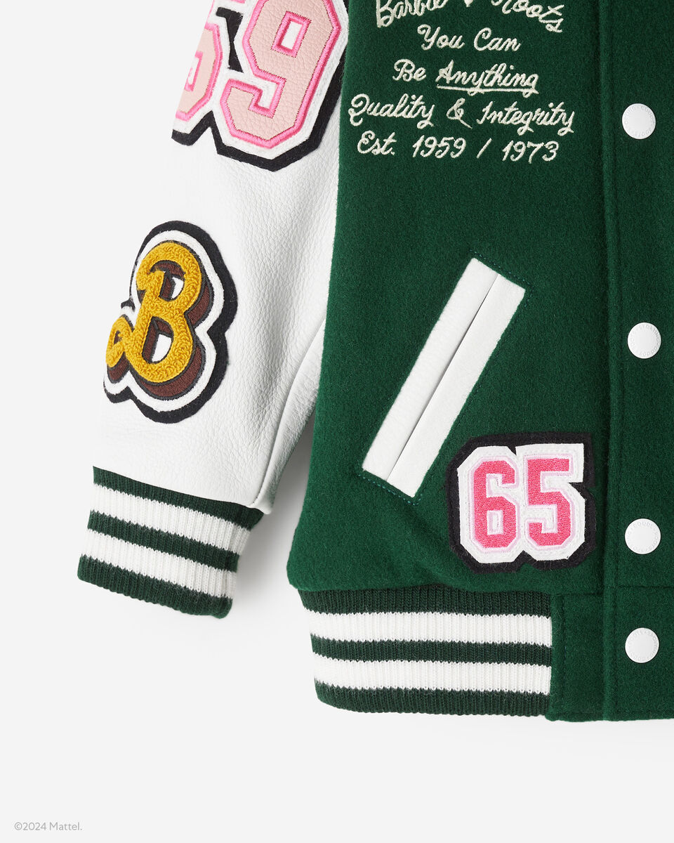 Barbie™ X Roots Toddler 65 Varsity Jacket