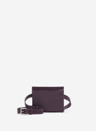 Sac-ceinture double en cuir Nuage