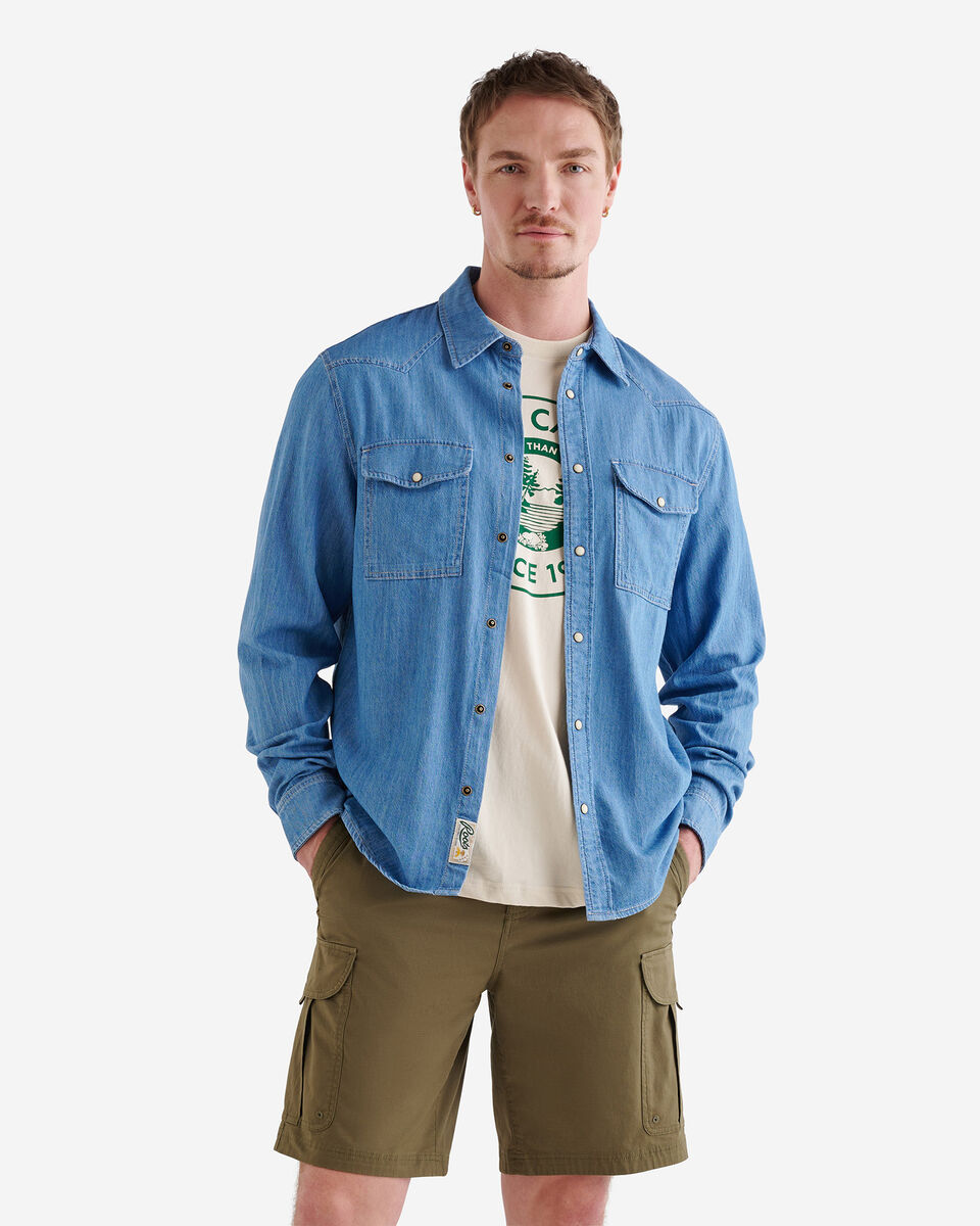 Chambray Snap Shirt