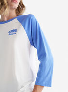 Womens Organic Cooper Baseball T-shirt