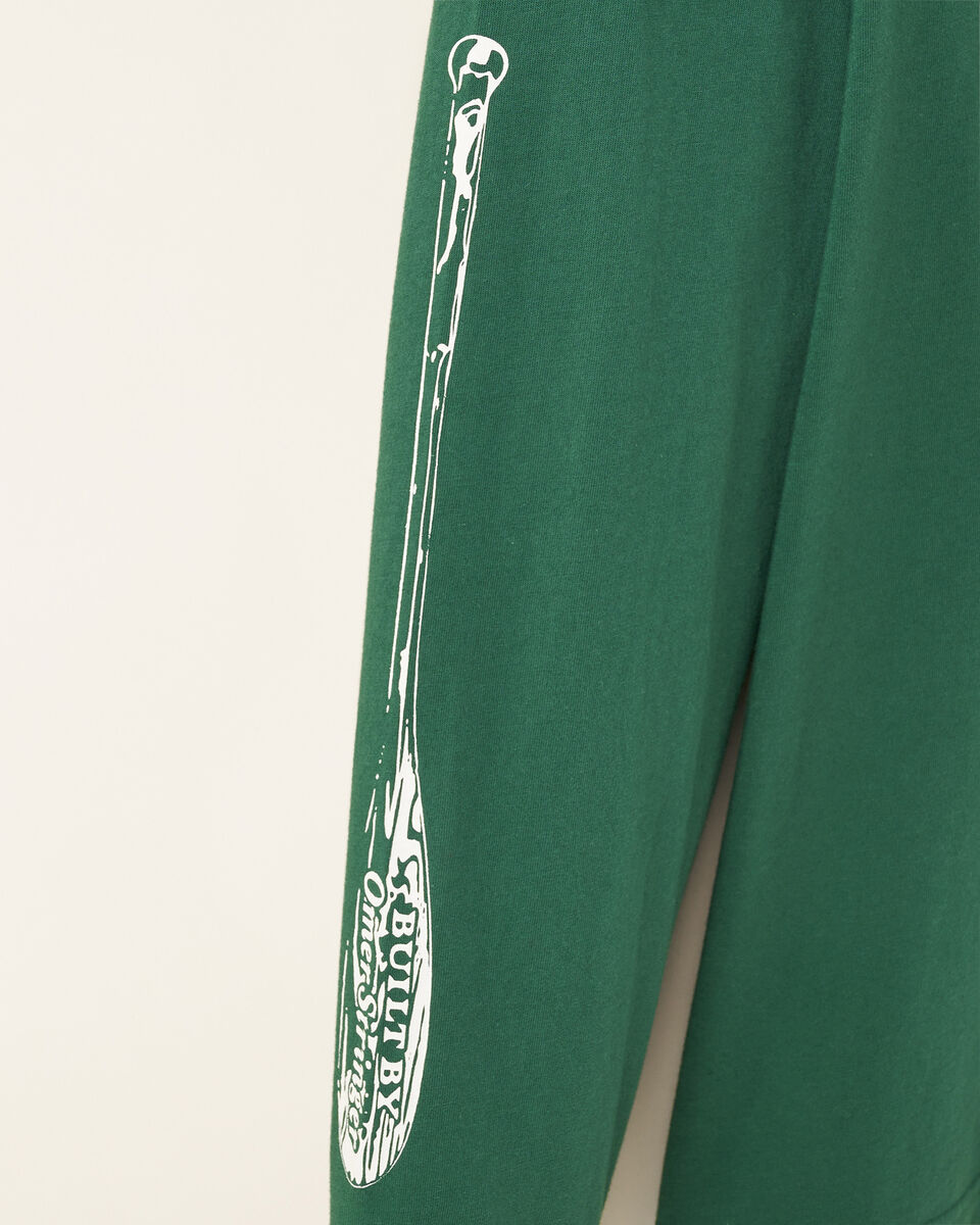 T-shirt à manches longues décontracté Beaver Canoe pour homme 