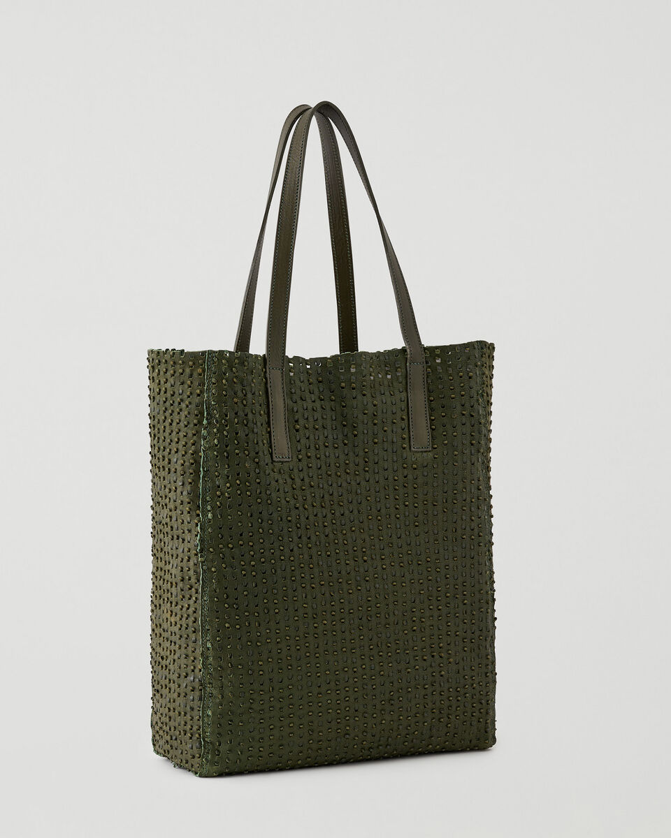 Perforated French Tote