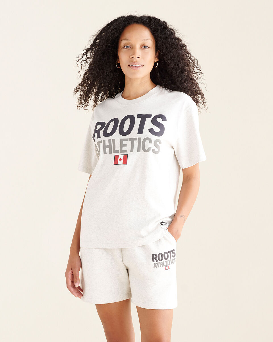 Roots Athletics Flag T-Shirt Gender Free
