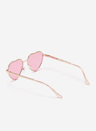 Kids Metal Heart Sunglasses