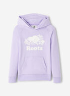 Chandail kangourou original &agrave; capuchon en jersey bouclette en coton bio pour enfants