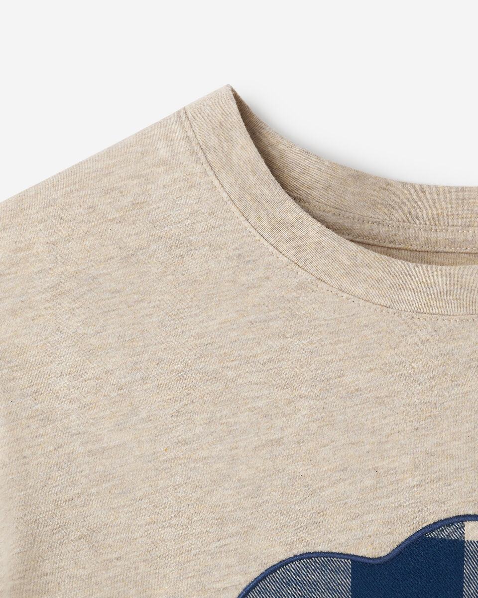 T-shirt à carreaux Cooper pour hommes