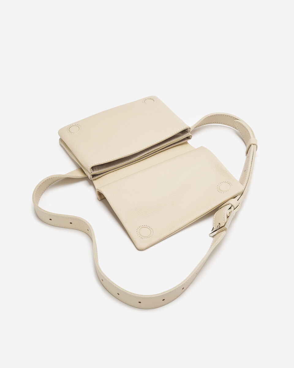 Sac-ceinture double en cuir Nuage