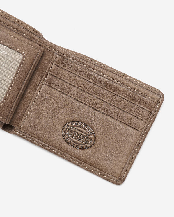 Portefeuille mince à rabat latéral en cuir Tribe Portefeuille mince à rabat latéral en cuir Tribe
