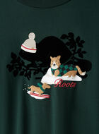 Womens Holiday Cooper Long Sleeve T-Shirt