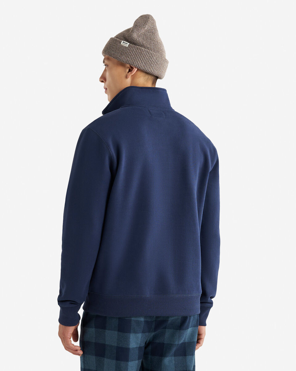 Plaid Applique Half Zip