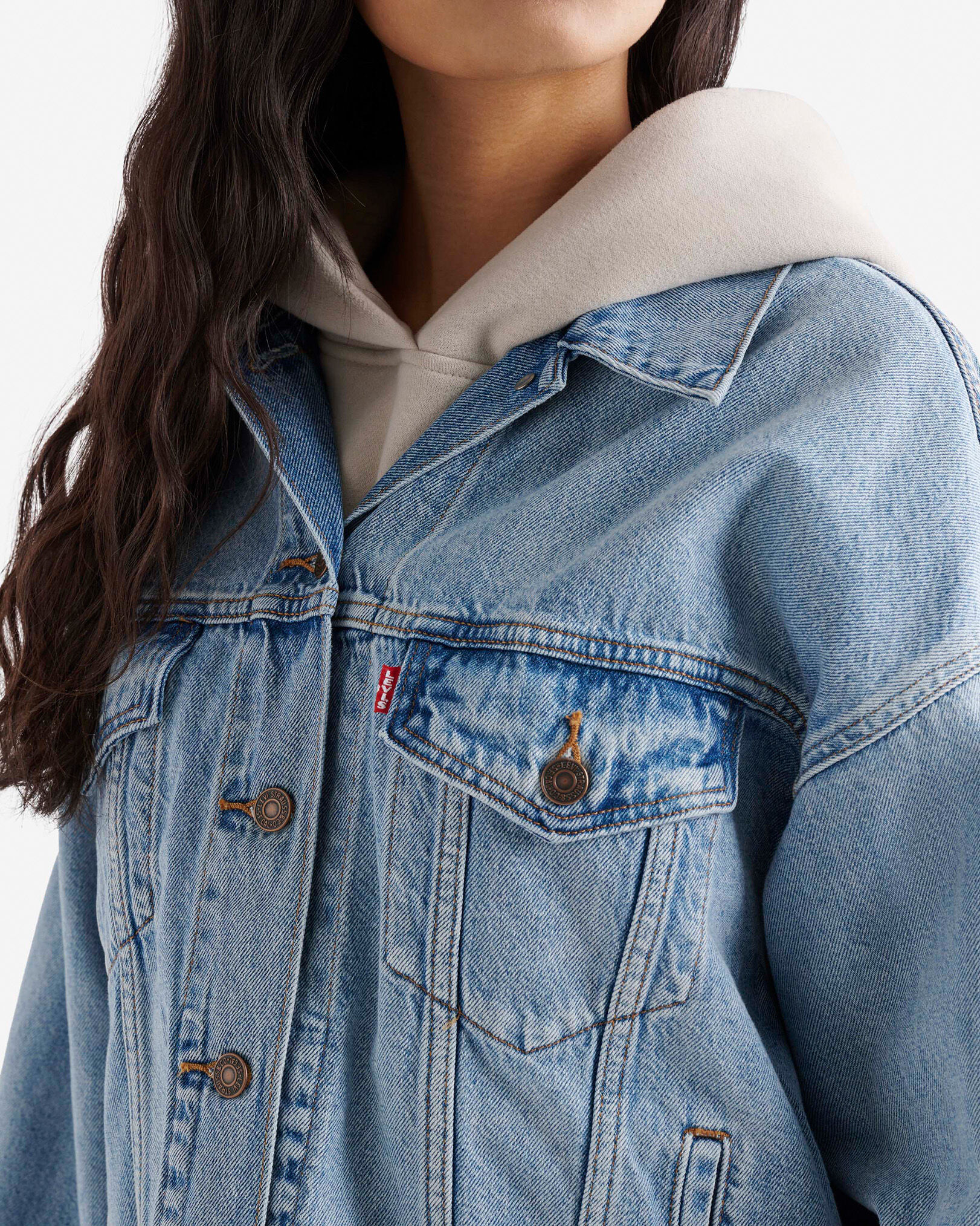Veste en denim style années 90 Levi’s pour femmes
