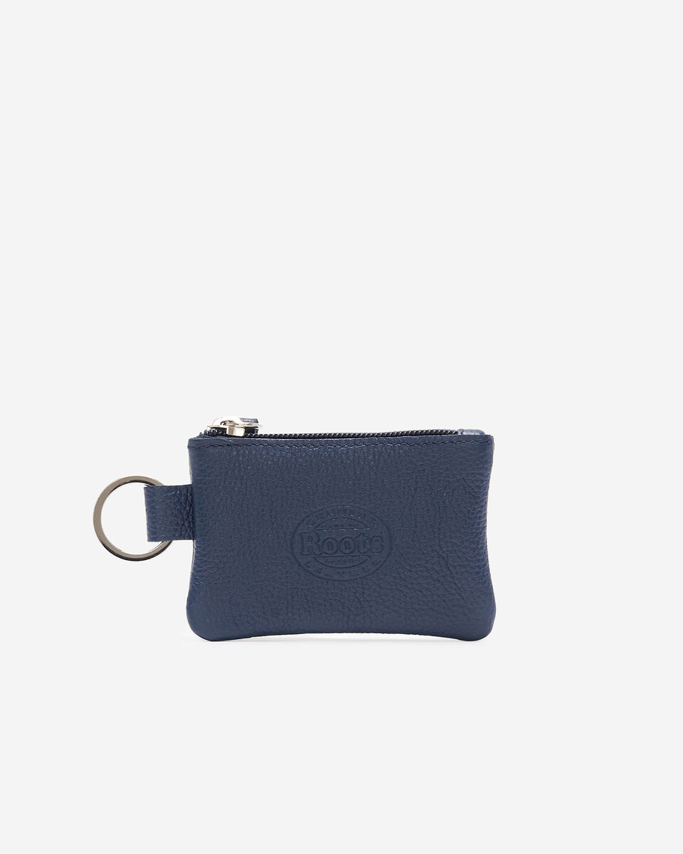 Pochette à glissière en cuir Cervino