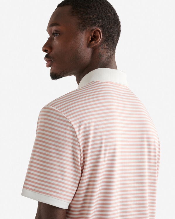 Renew Knit Striped Polo Renew Knit Striped Polo