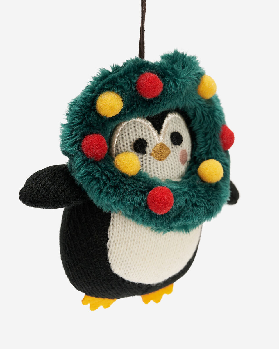 Wreath Penguin Ornament
