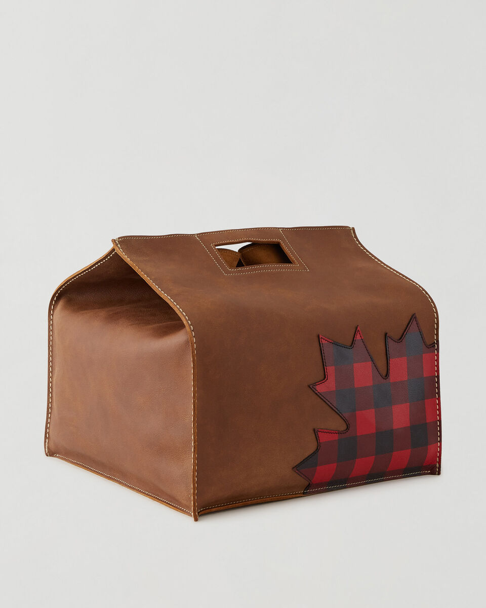 Park Plaid Canada Extra Large Basket