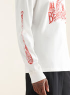 T-shirt à manches longues décontracté Beaver Canoe pour homme 