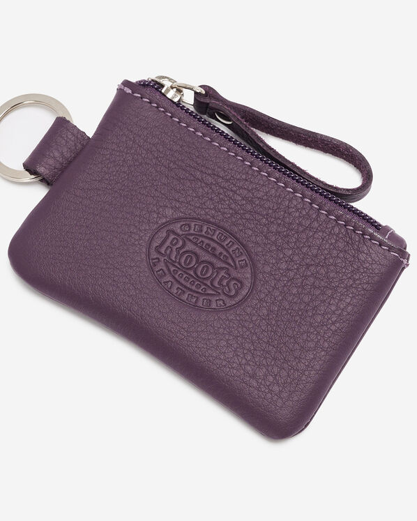 Pochette à glissière en cuir Cloud