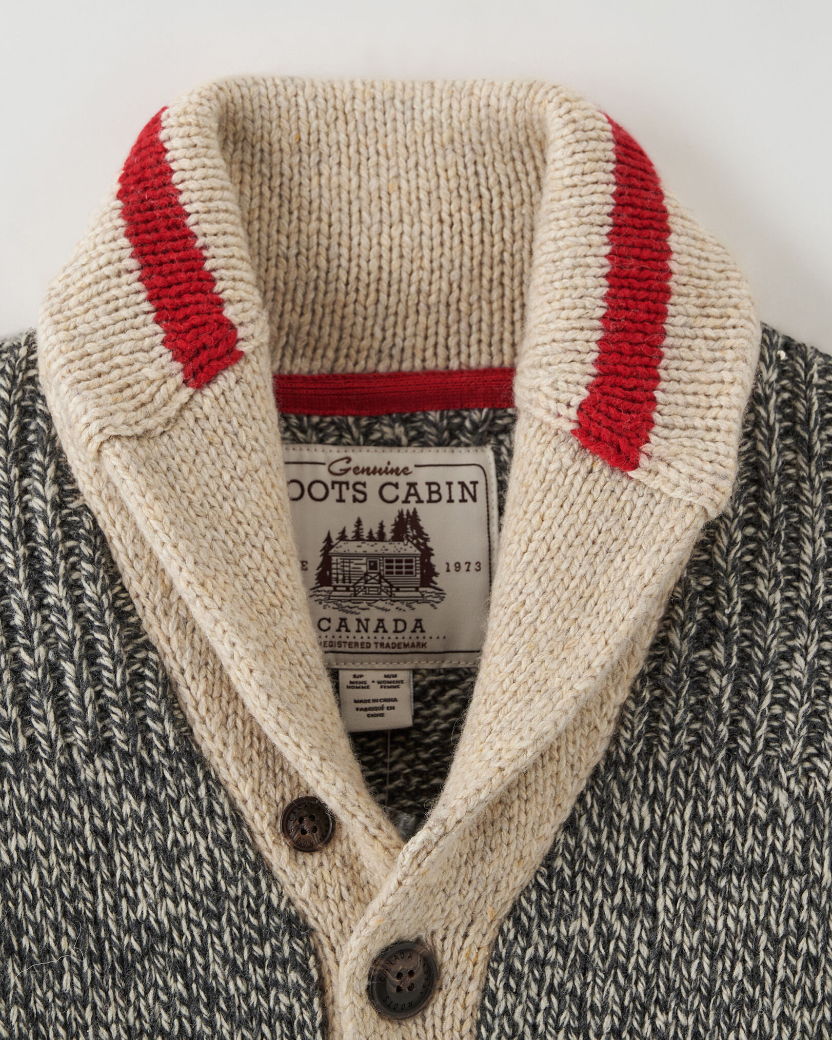 Roots cotton cabin cardigan clearance