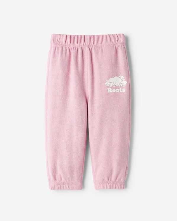 Pantalon original en molleton de coton bio pour bébés