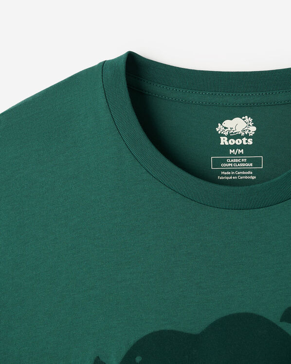 T-shirt en coton biologique Castor Cooper pour homme