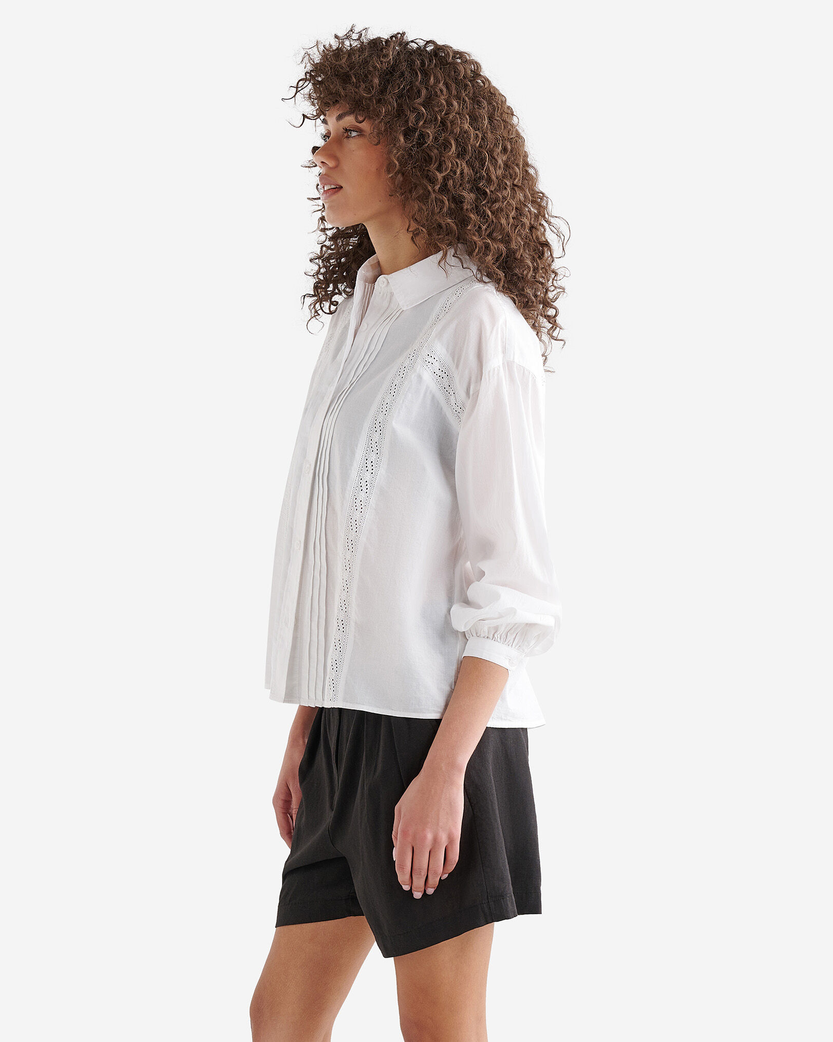 Laurel Femme Long Sleeve Woven Top