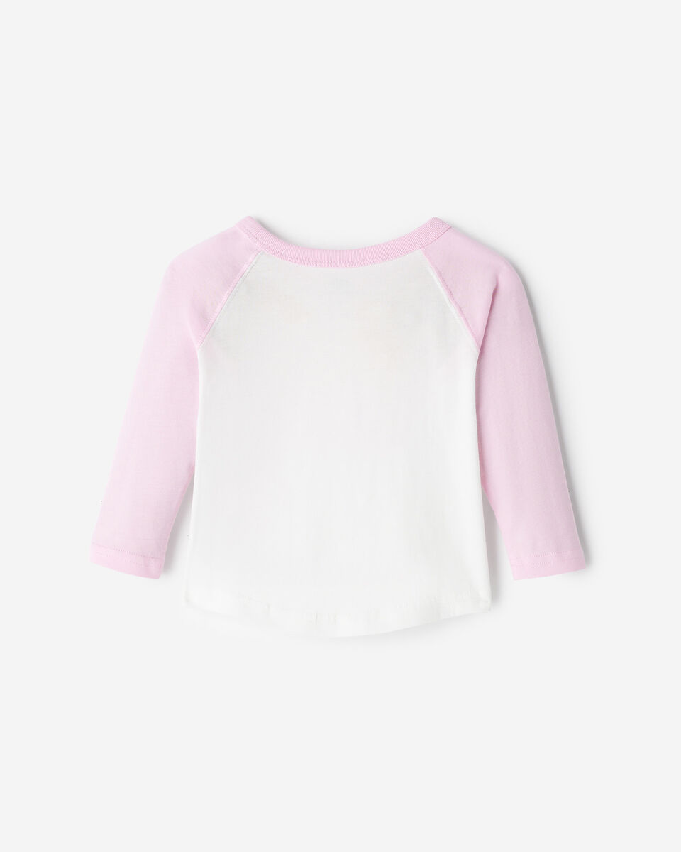 T-shirt style baseball Cooper en coton bio pour bébés