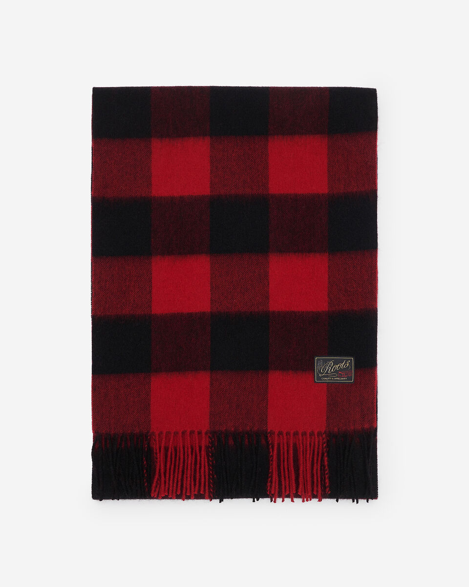 &Eacute;charpe en laine &agrave; carreaux