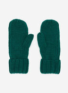 Mitaines en tricot torsad&eacute; Olivia pour adulte