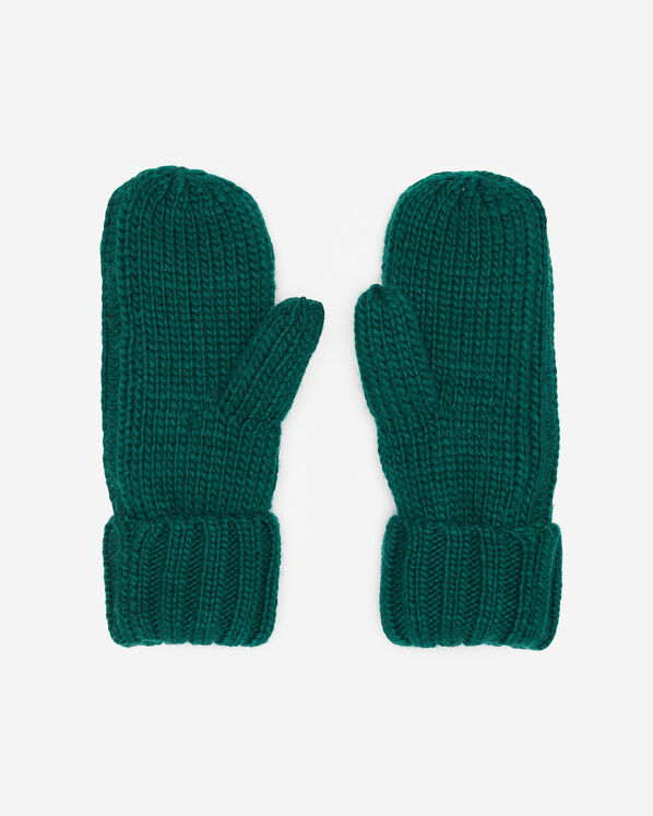 Mitaines en tricot torsad&eacute; Olivia pour adulte