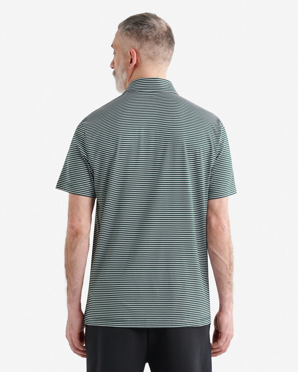 Renew Knit Striped Polo