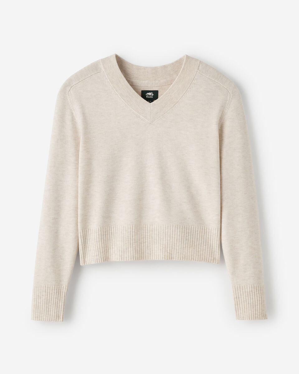 Bowen High V-Neck Sweater