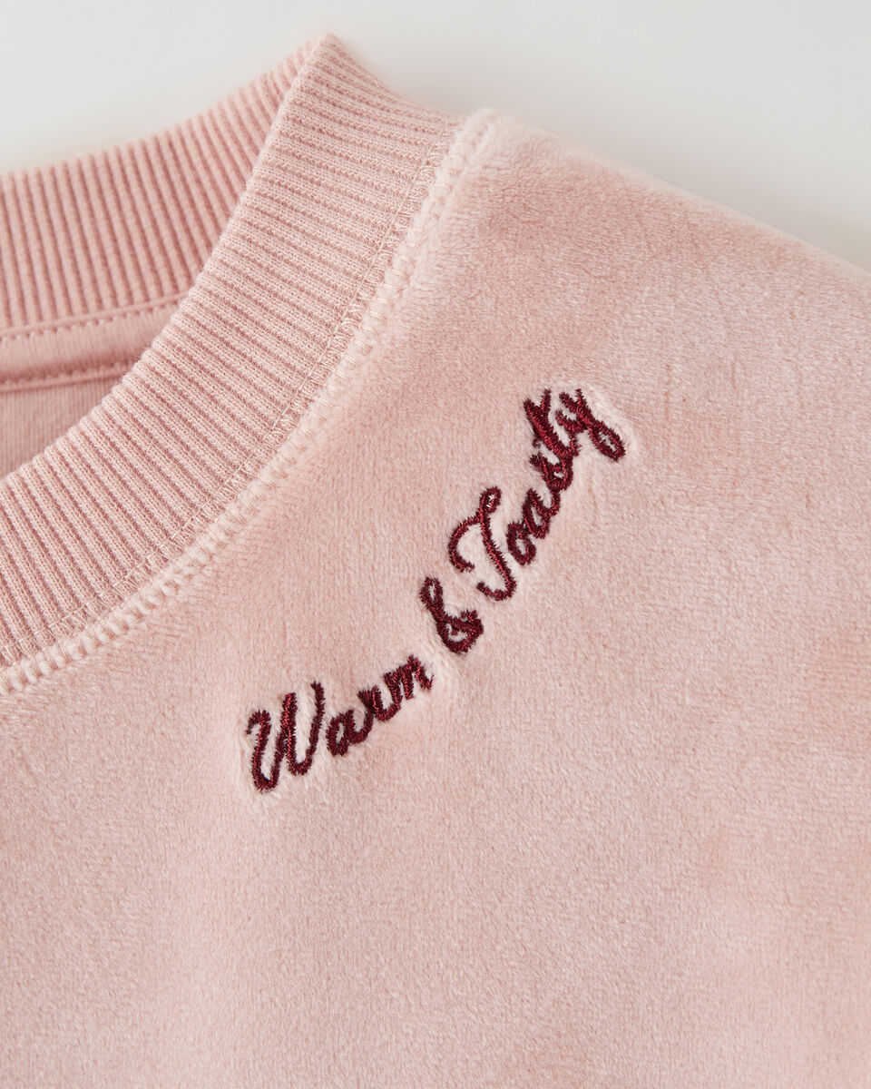 Robe cocon en velours pour filles