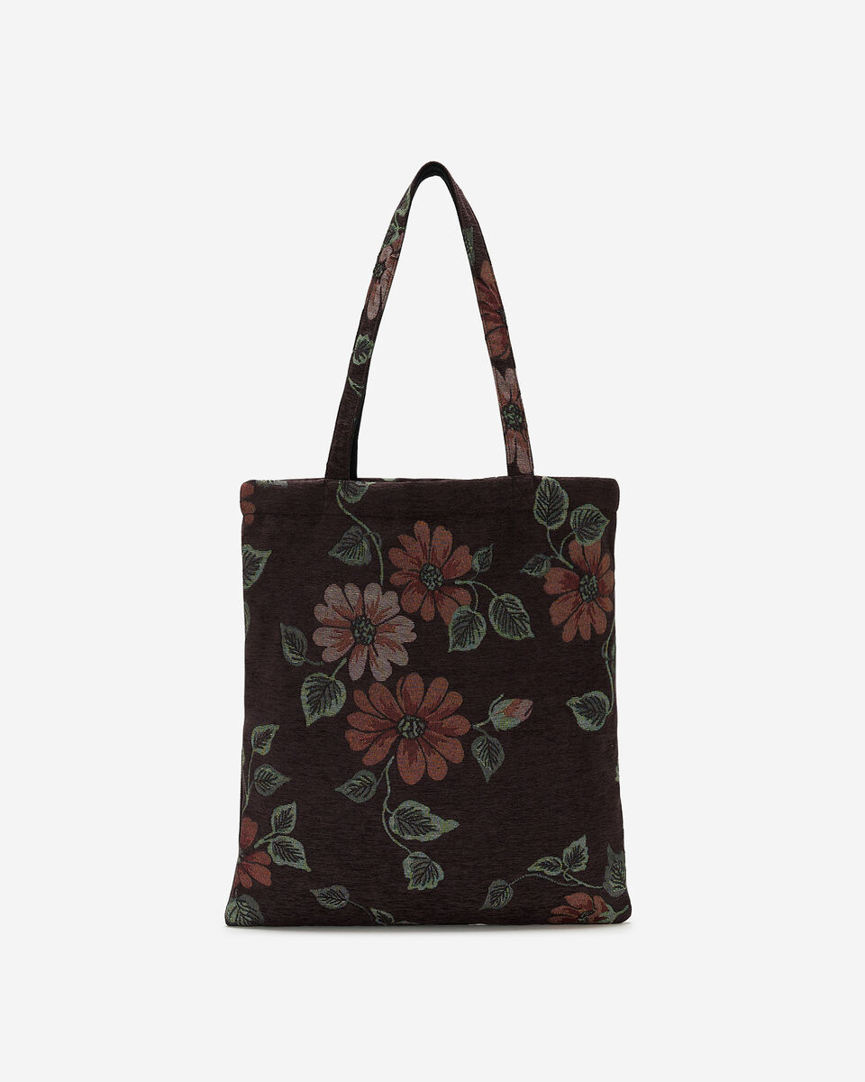 Floral Jacquard Tote