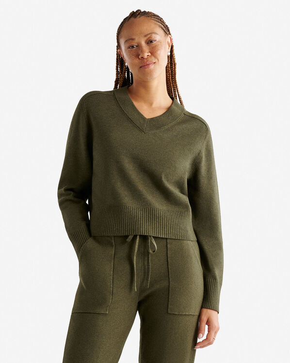 Bowen High V-Neck Sweater