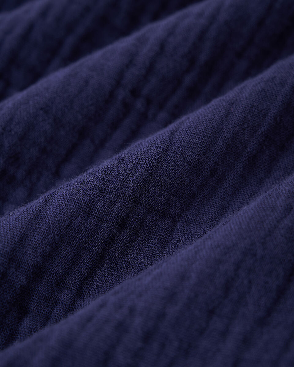 Robe chemise en gaze de coton Isla