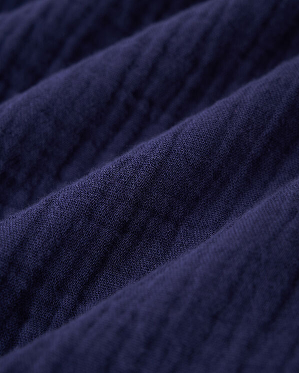 Robe chemise en gaze de coton Isla